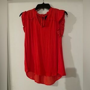 xs red Jones New York shirt